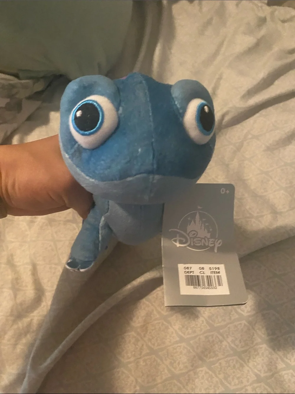 Disney frozen 2 Blue Plush Reptile Toy - Soft Stuffed Lizard